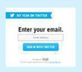 'MY YEAR ON TWITTER' PERMET FER BALANÇ PERSONAL DE L'ÚS DE LA XARXA DURANT AQUEST ANY.